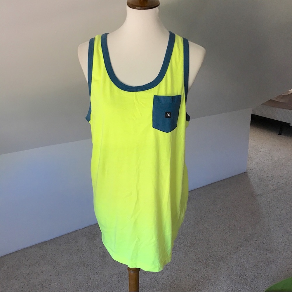 DC Bright Yellow Summer Tank
